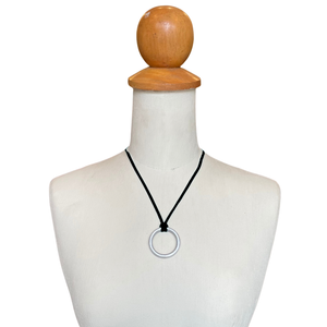 Recycled Metal Ring Necklace1