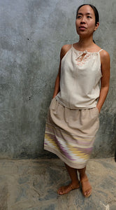 Cotton Skirt Tapestry Weave