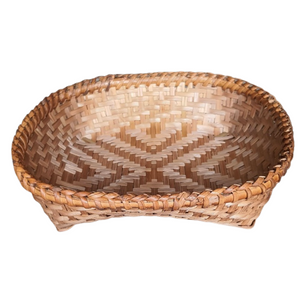 Small Bamboo Basket Bowl