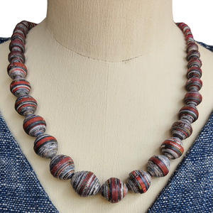 Recycled Paper Necklace